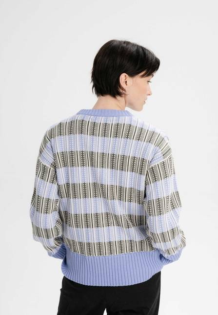 Melawear Strukturierter Strickpullover ISHANI Discount Store für neue Produkte