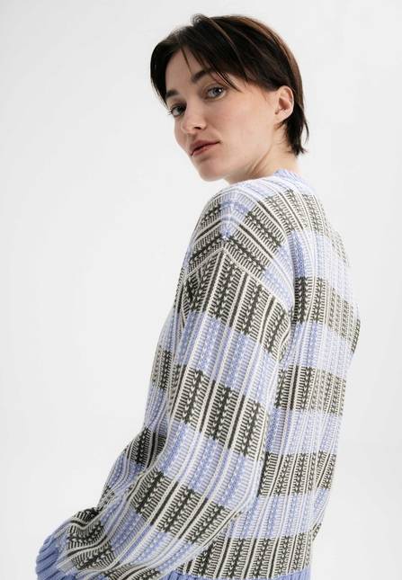 Melawear Strukturierter Strickpullover ISHANI Discount Store für neue Produkte
