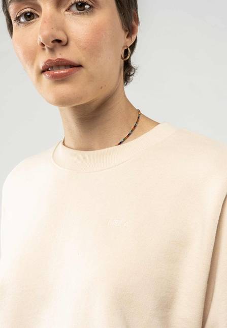 Melawear French Terry Cropped T-Shirt DEEPALI Nur noch ein Tag übrig