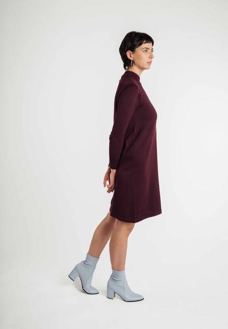 Melawear Basic Feinstrick Kleid HARLEEN im Angebot