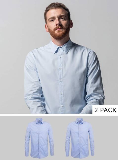 Melawear Hemd 2 Pack Flash Sale