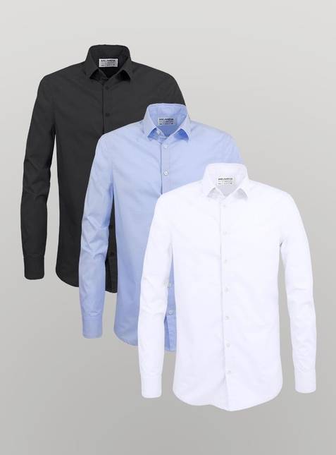 Melawear Hemd 3 Pack Exklusivangebot