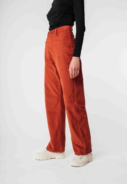 Melawear Cord Hose mit hohem Bund und weitem Bein OORJA Top Angebot