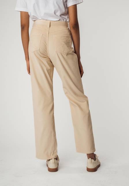 Melawear Cord Hose mit hohem Bund und weitem Bein OORJA Zeitlich begrenztes Angebot