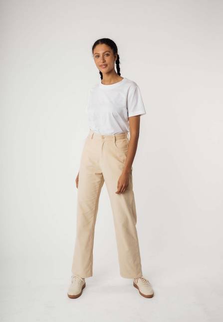 Melawear Cord Hose mit hohem Bund und weitem Bein OORJA Zeitlich begrenztes Angebot