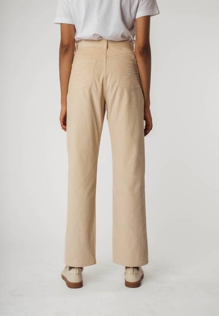 Melawear Cord Hose mit hohem Bund und weitem Bein OORJA Zeitlich begrenztes Angebot