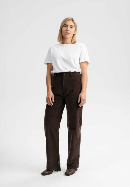 Melawear Cord Hose mit hohem Bund und weitem Bein OORJA Exklusive Angebote