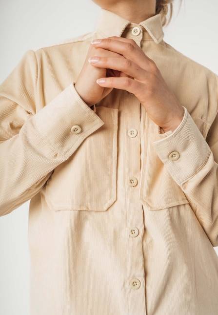Melawear Cord Overshirt JIYA Saisonale Angebote