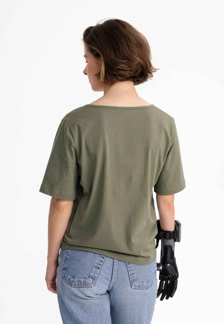 Melawear Damen V-Neck T-Shirt LALI Letzter Tag