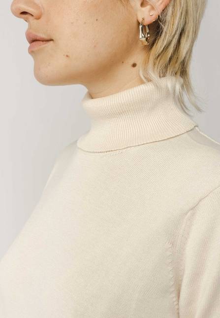 Melawear Feinstrick Rollkragenpullover MAYURA Zeitbegrenzte Promotion