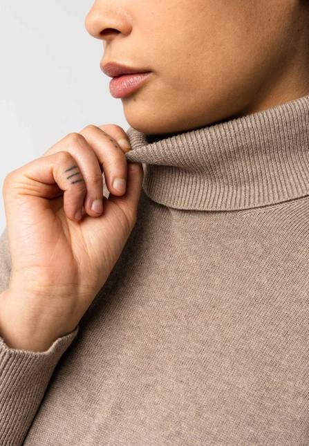 Melawear Feinstrick Rollkragenpullover MAYURA Bis zu 50% Rabatt