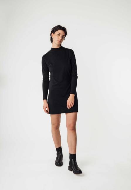 Melawear Mockneck Jerseykleid JANANI Nur für heute