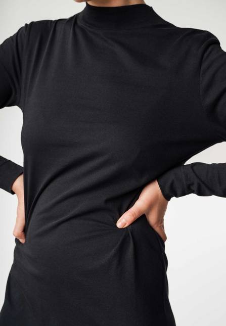 Melawear Mockneck Jerseykleid JANANI Nur für heute