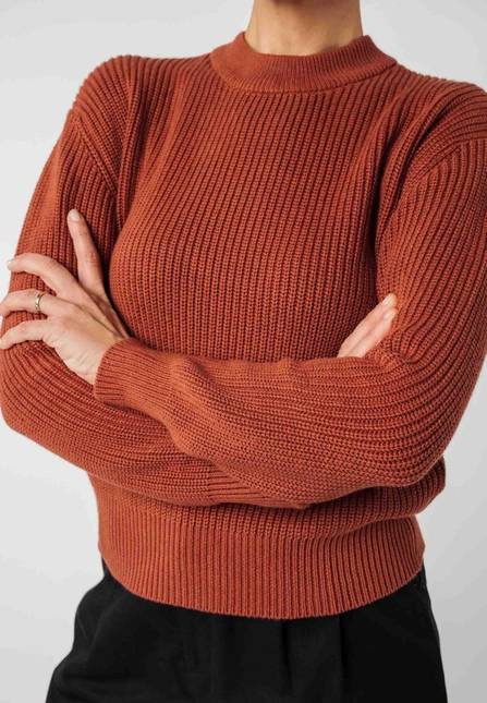 Melawear Rippstrick Pullover MANIKA Vierteljährliche Förderung