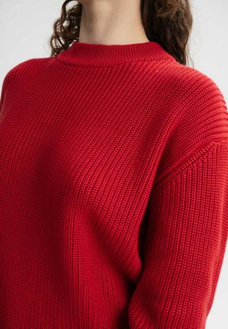 Melawear Rippstrick Pullover MANIKA 50% Rabatt mit kostenlosem Versand