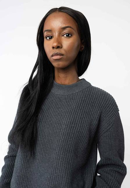 Melawear Rippstrick Pullover MANIKA Kostenloser Versand international
