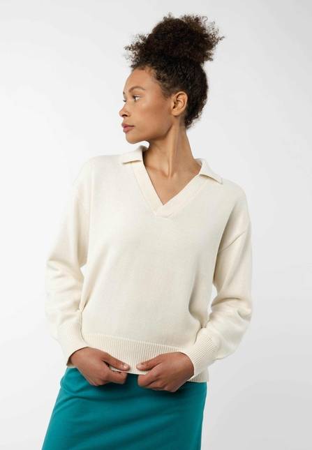 Melawear V-Neck Strickpullover VEDA