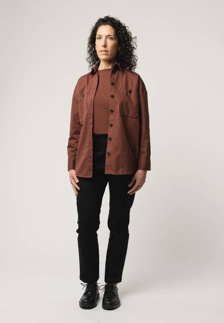 Melawear Overshirt Style esha Meist gekauft