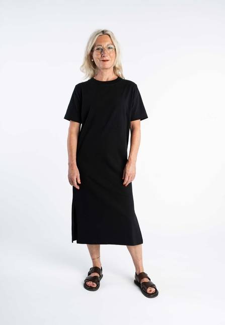 Melawear Langes Jersey Kleid LATIKA Cyber Monday