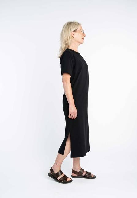 Melawear Langes Jersey Kleid LATIKA Cyber Monday