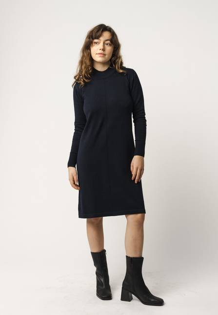 Melawear Basic Feinstrick Kleid HARLEEN