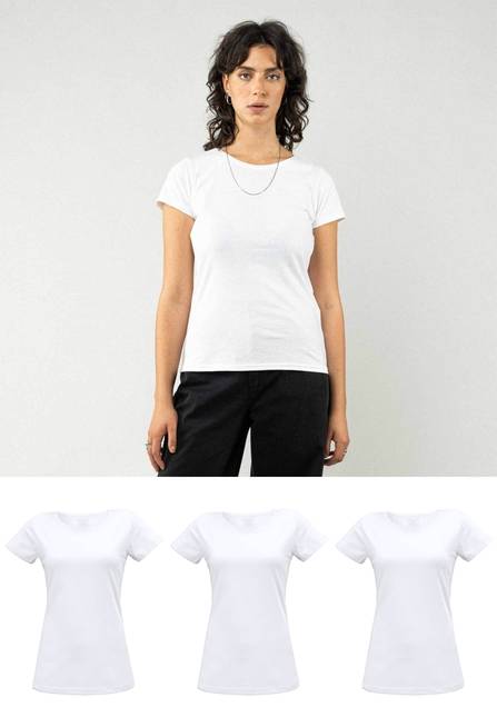 Melawear T-Shirt 3 Pack Damen Black Friday