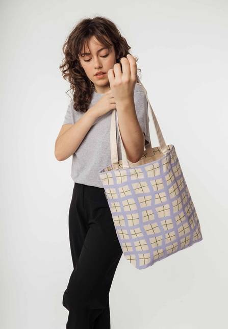 Melawear bedruckte Totebag PUNAM Begrenzt auf 3 Tage