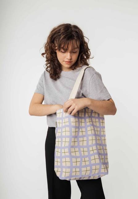 Melawear bedruckte Totebag PUNAM Begrenzt auf 3 Tage