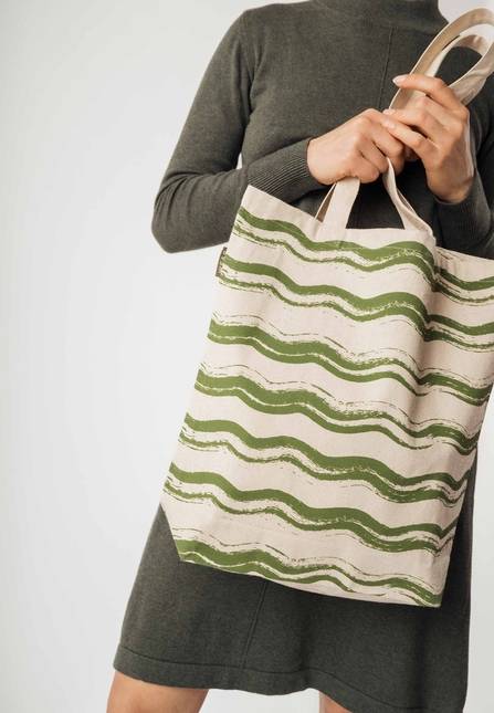 Melawear bedruckte Totebag PUNAM Speichern exportieren