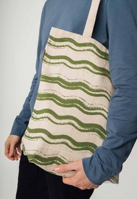 Melawear bedruckte Totebag PUNAM Speichern exportieren