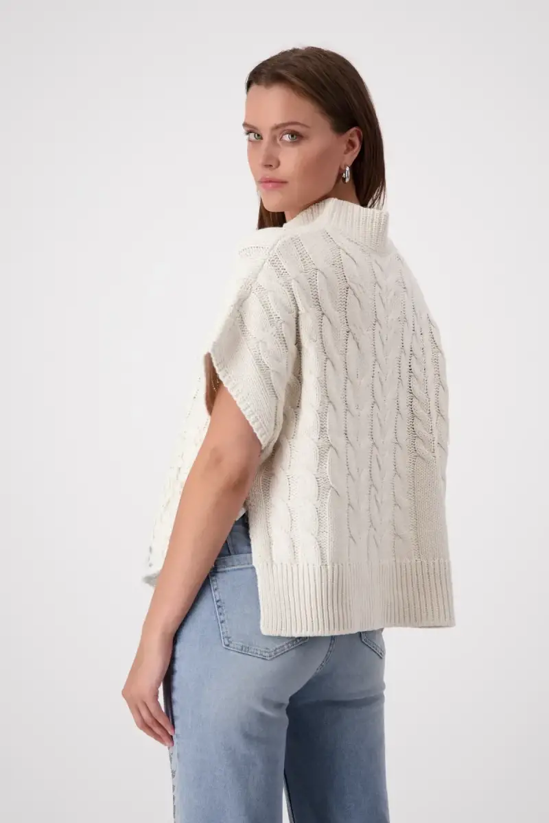 ﻿Monari Pullover mit Spitze Neueste Mode