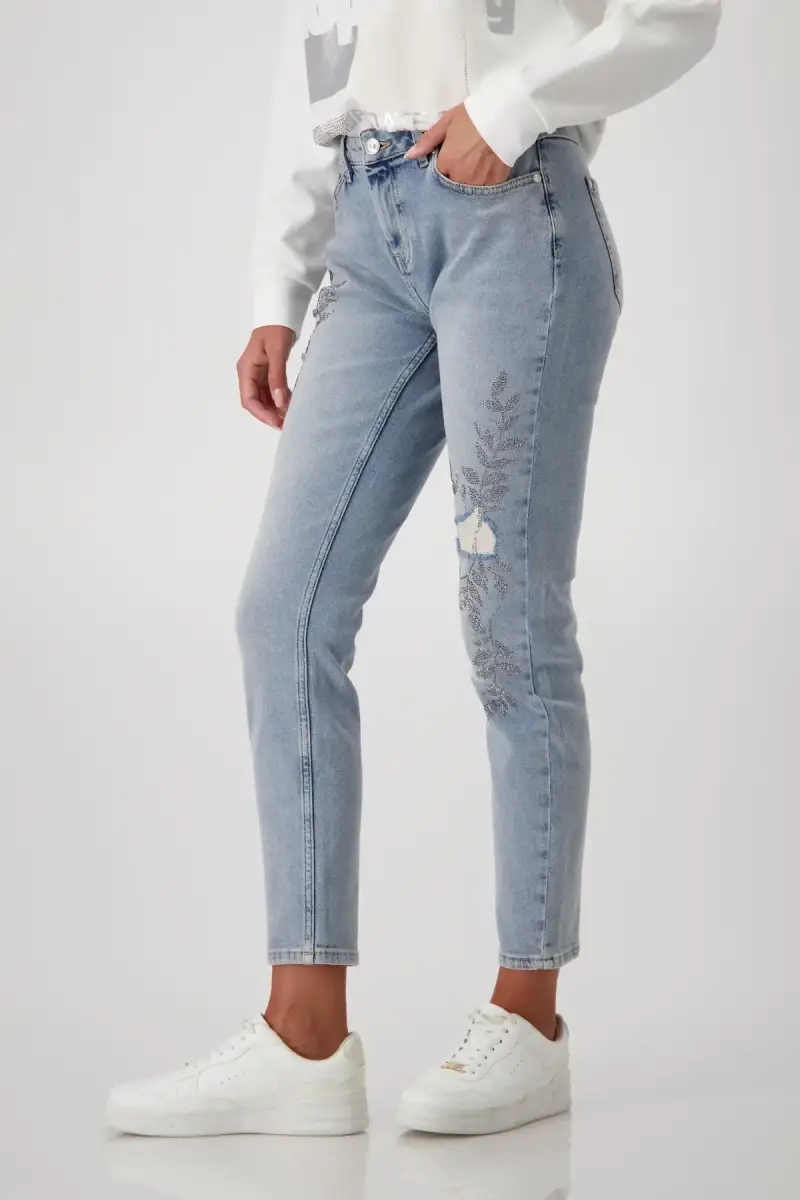 Monari Jeans mit Schmuck Saisonale Angebote