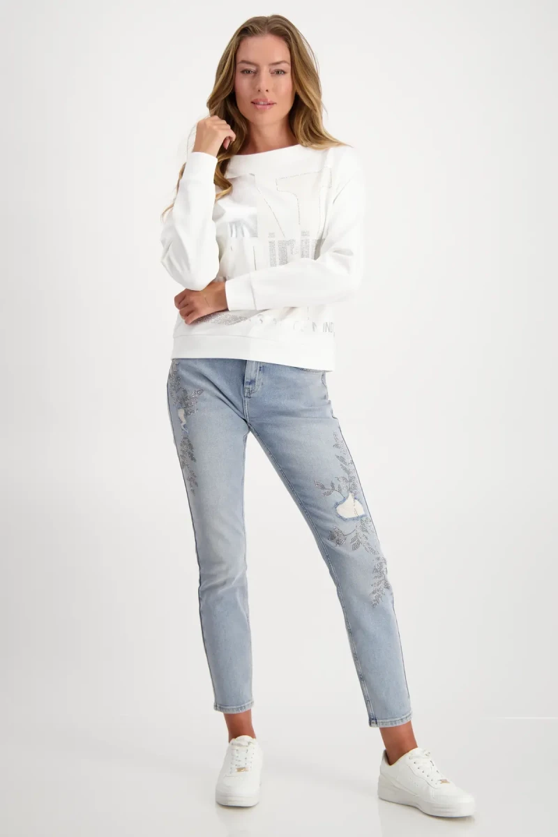 Monari Jeans mit Schmuck Saisonale Angebote