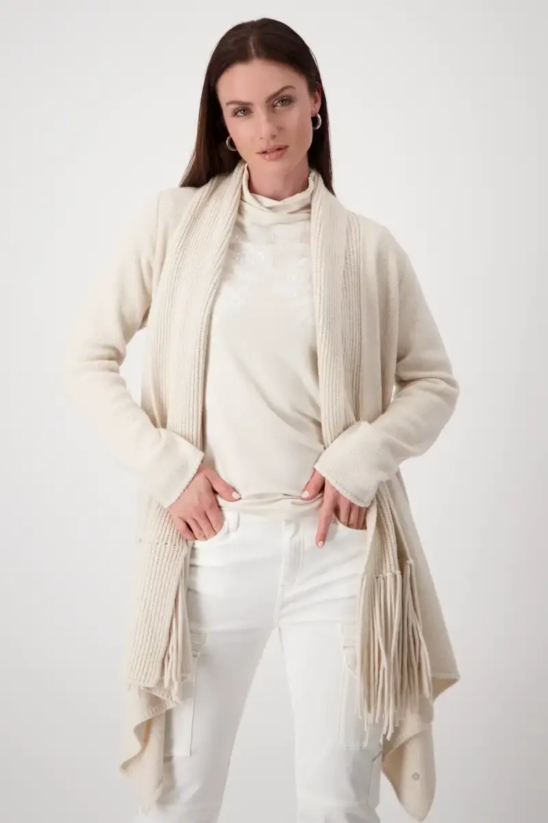 Monari Strickjacke mit Schalkragen Kauf eins, bekomm eins gratis