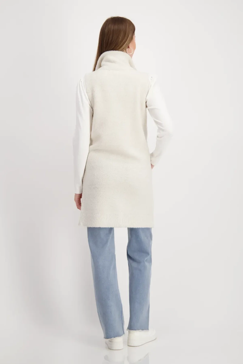 Monari Strickweste mit Lurex Sonderangebote