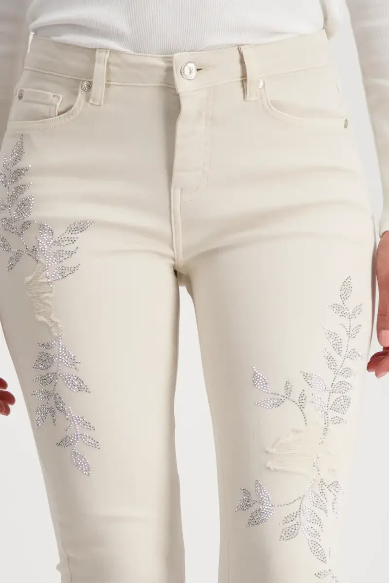 Monari Hose mit Schmuck Tiefpreis