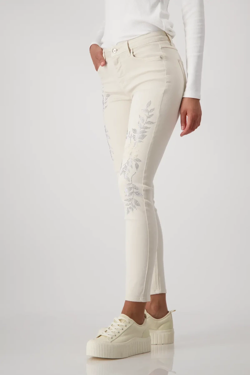 Monari Hose mit Schmuck Tiefpreis