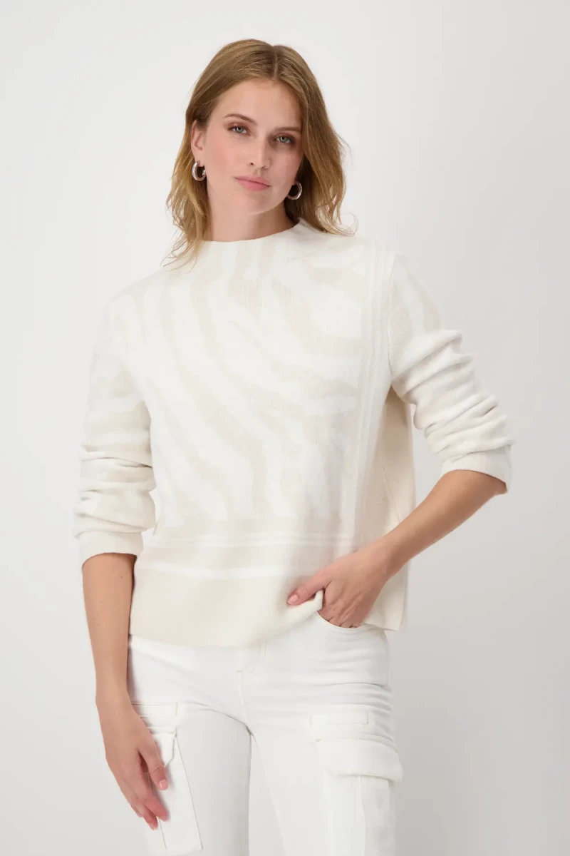 Monari Pullover mit Tigermuster JETZT KAUFEN