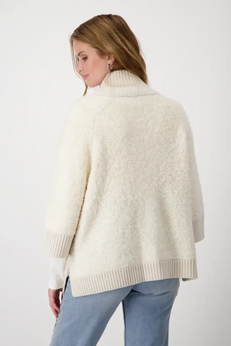 Monari Boucle Cape Sonderangebot der Fabrik
