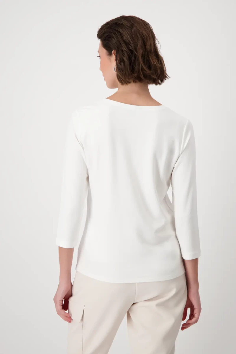Monari Shirt mit High Heels Print Vierteljährliche Förderung