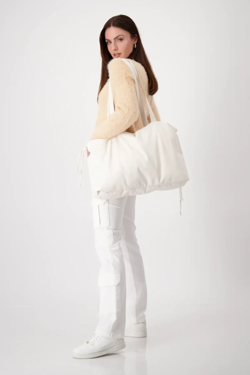 Monari Lederimitat Tasche Super Rabatt
