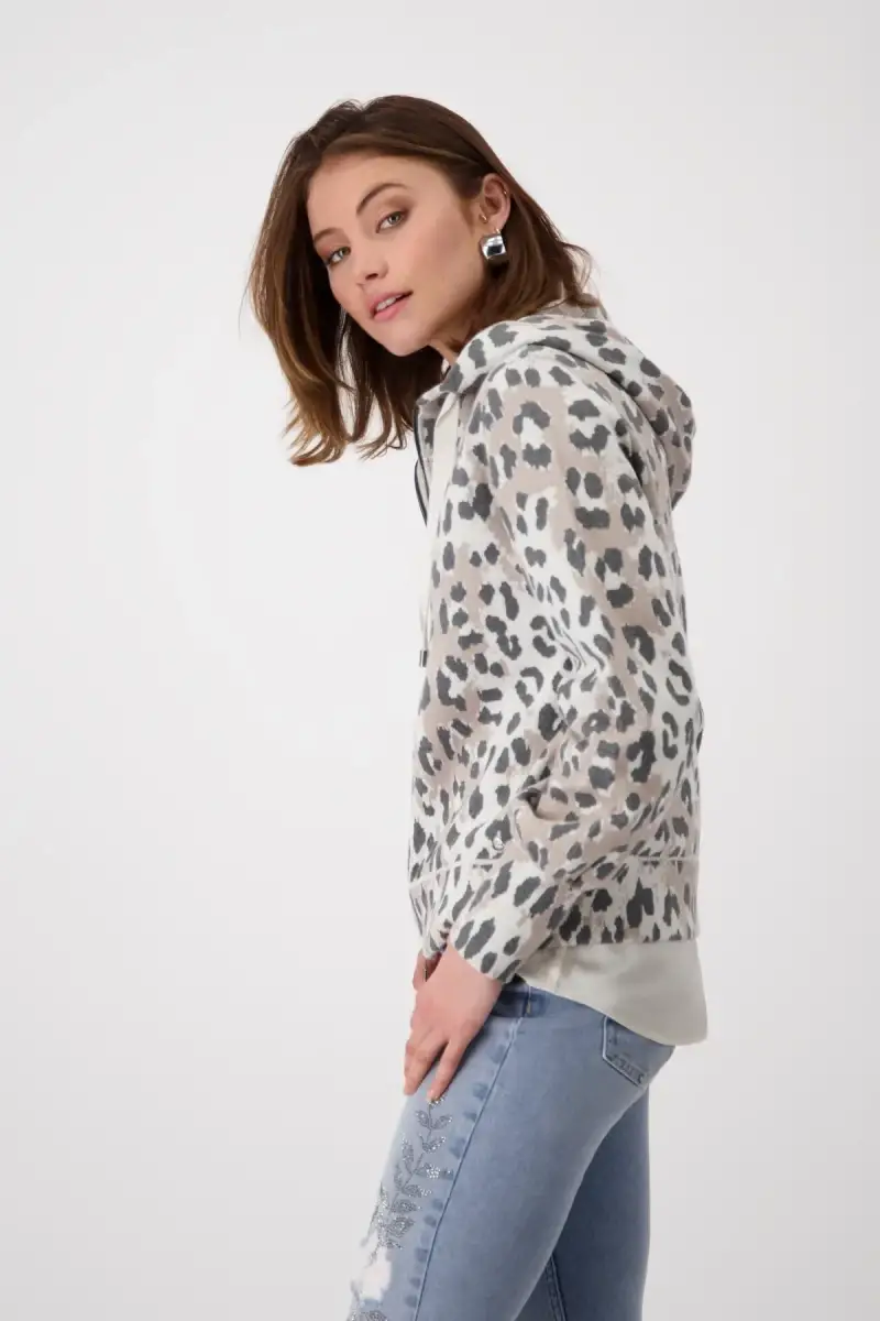 Monari Strickjacke mit Leomuster Speichern exportieren
