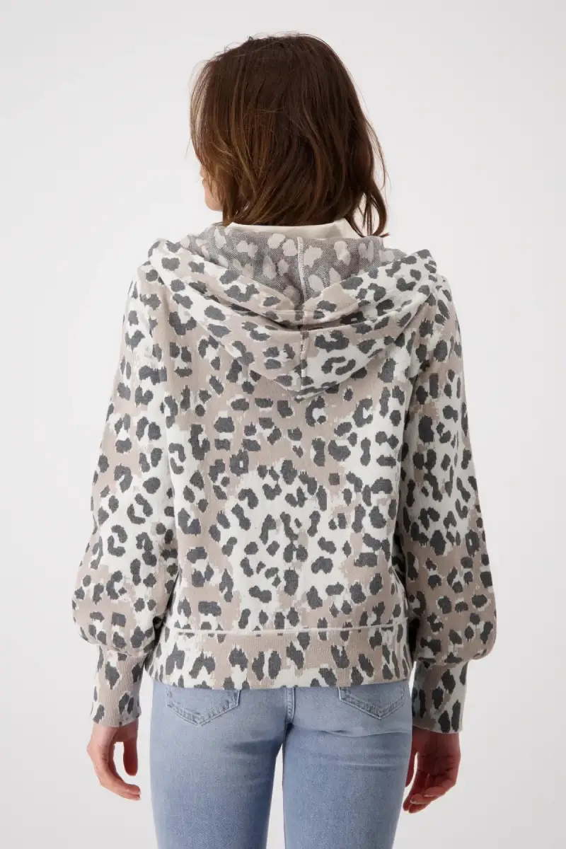 Monari Strickjacke mit Leomuster Speichern exportieren