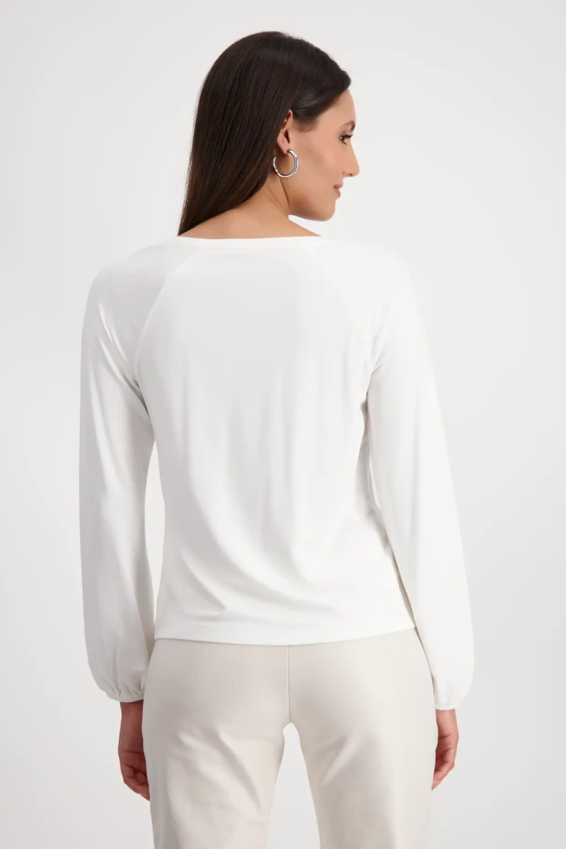 Monari Shirt mit Taschen Print Im Verkauf