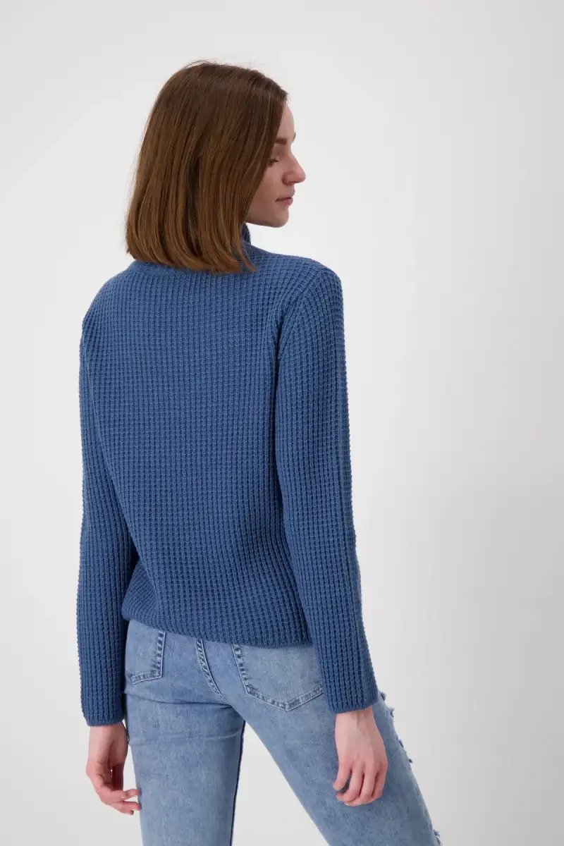 Monari Strickpullover mit Stehkragen Blitzverkäufe
