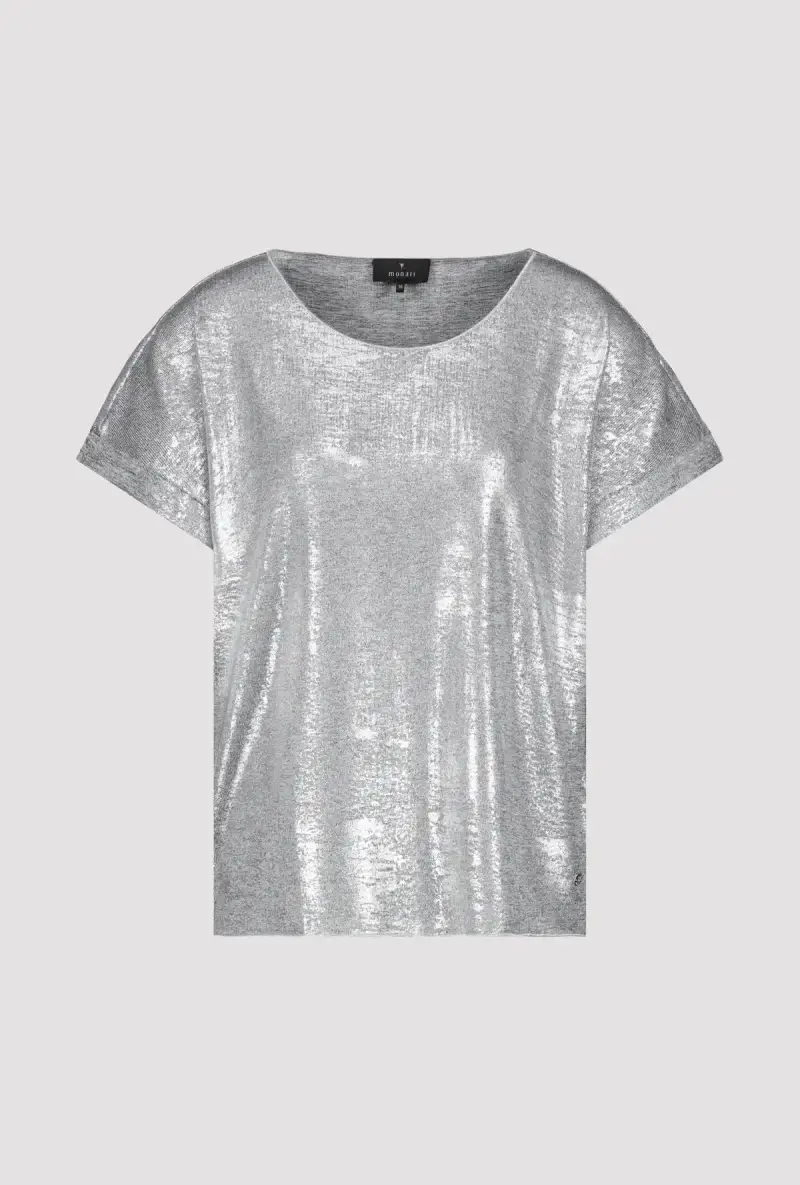 Monari Glänzendes T-Shirt Fabrik Onlineshop