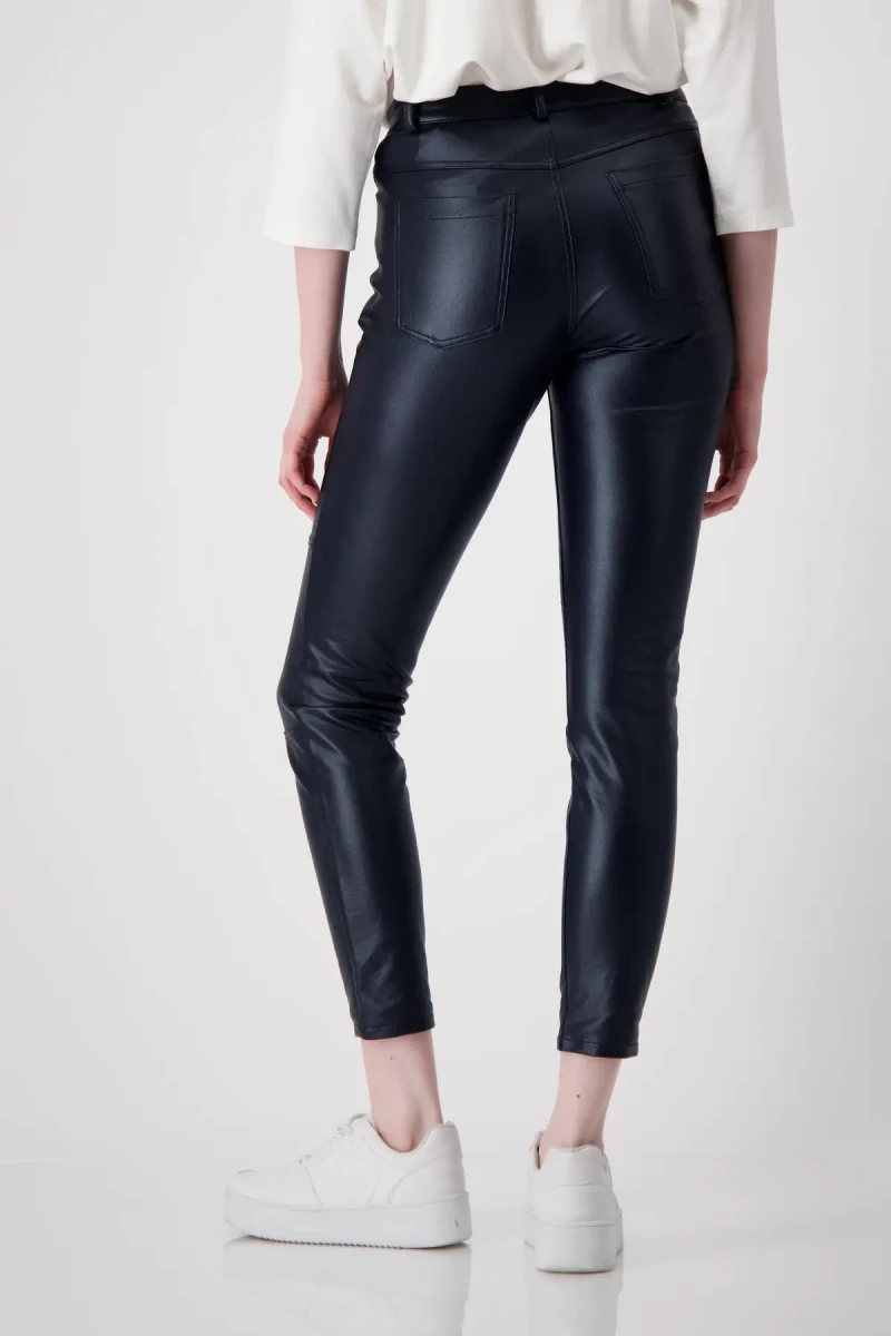 Monari Hose in Lederoptik Rabatt