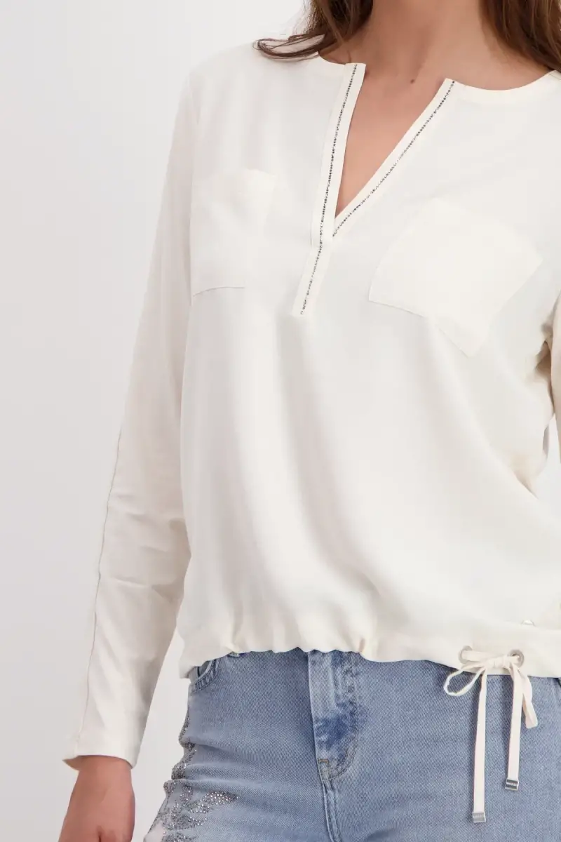 Monari Blusenshirt mit Strasssteine Exklusivangebot