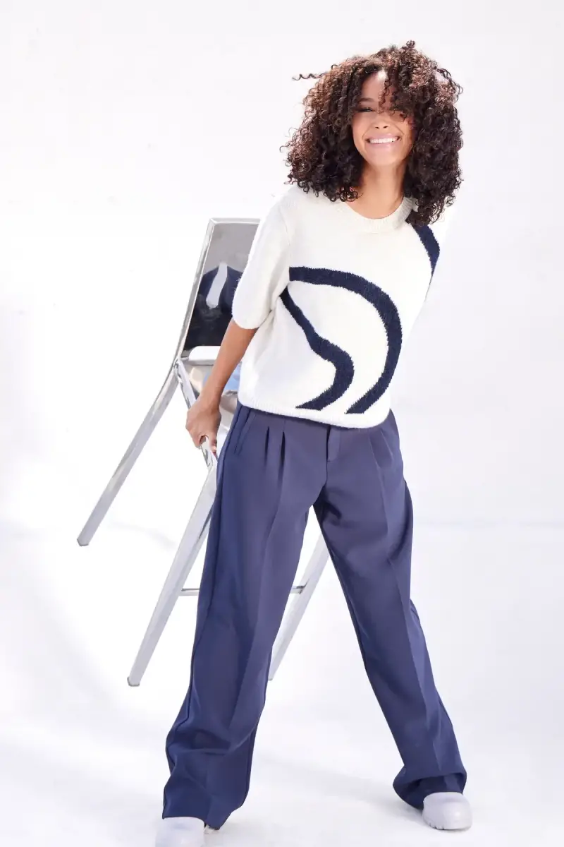 Monari Wide Leg Hose Valentinstagsangebot