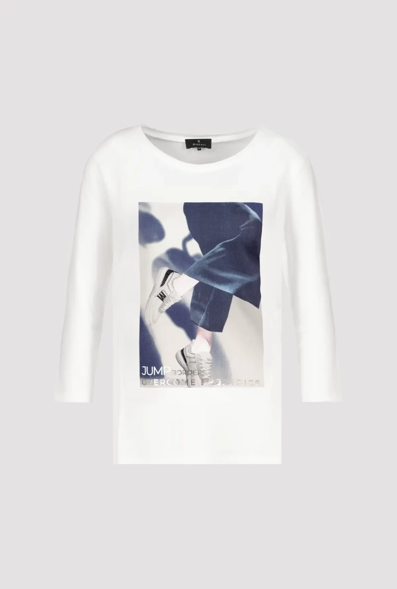 Monari Shirt mit Print Heißer Verkauf